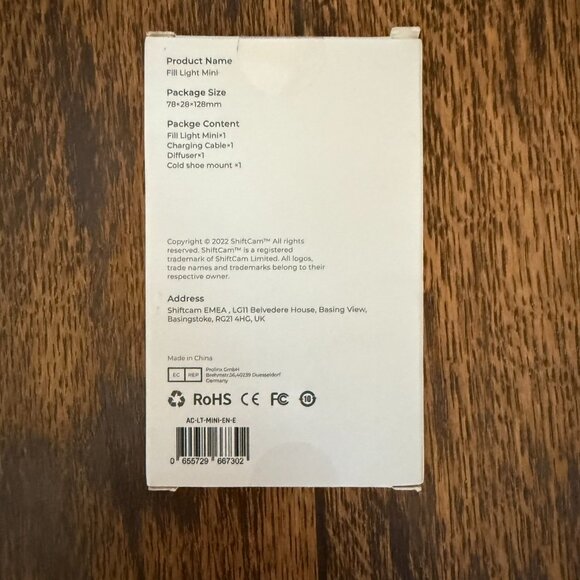 ShiftCam Fill Light Mini for Photography & Digital Content Magic NEW IN BOX - Picture 2 of 2